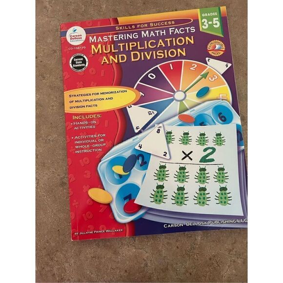 Carson Dellosa Skills for Success-Mastering math facts - Picture 1 of 4